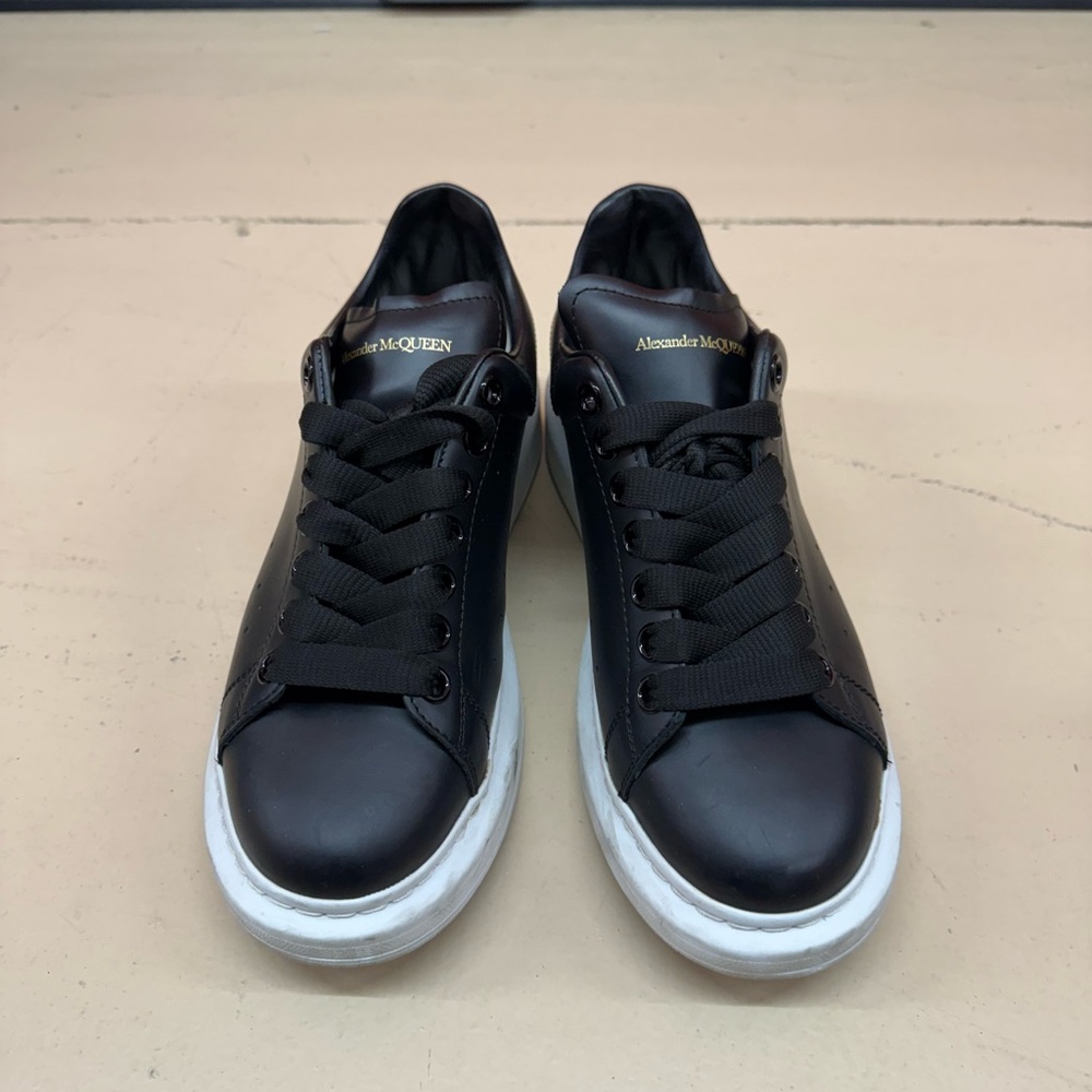 Alexander McQueen Black and White Men's Sneakers